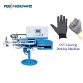 Rainbowe sock dotting with pvc and silicone two function machine